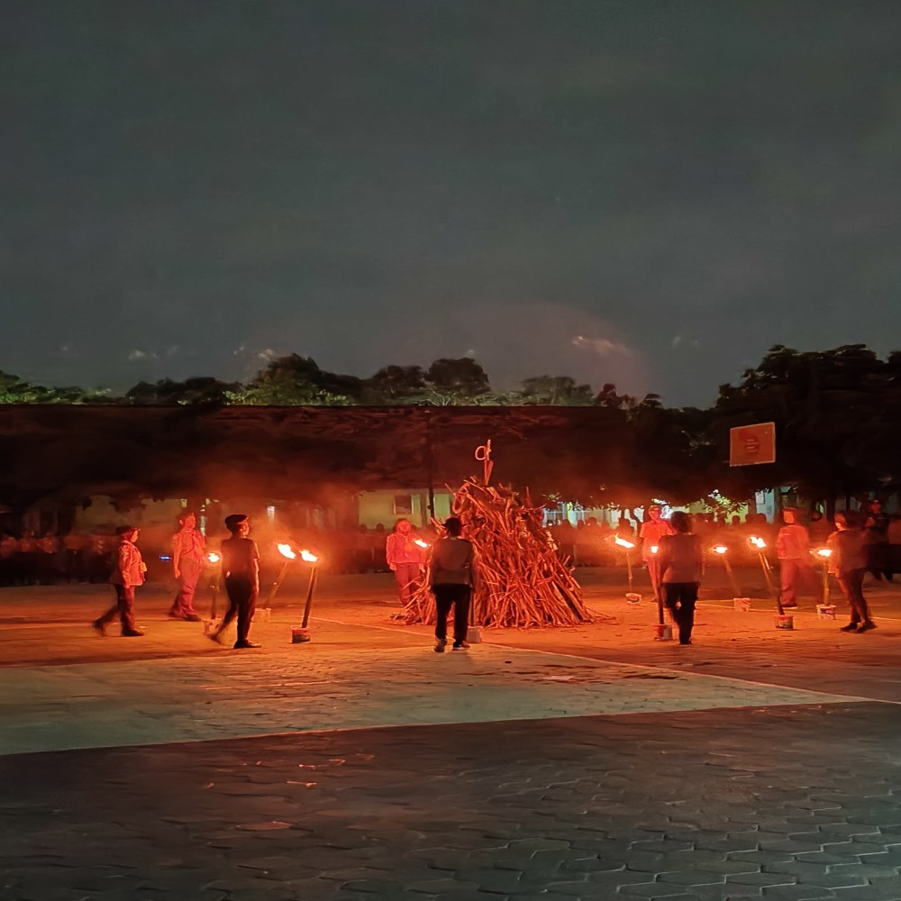 GERAKAN PRAMUKA PANGKALAN SMAN 1 TANJUNGBUMI MENGGELAR PERJUSA 2024